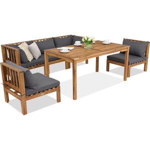 Garden Point Градински мебели Brunei Apetito 5 Garden Point акация (GAP354-5)