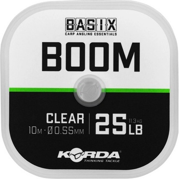 Korda Fluorocarbon Basix Boom 10 m 0,55 mm 25 lb