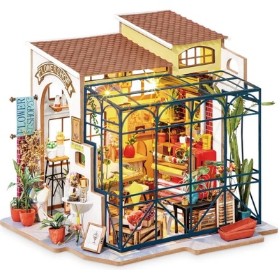 RoboTime miniatúra domčeku Kvetinárstvo