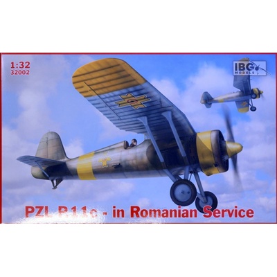 IBG PZL P.11c in Romanian Service Models 32002 1:32