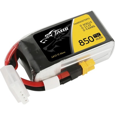 Tattu Akumulator 75C 3S1P Konektor XT30 11.1V 850 mAh
