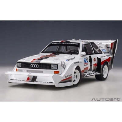 AUTOart Audi Šport Quattro S1 Pikes Peak z roku 1987 W.Röhrl 1 Winner 1:18