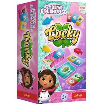 Trefl Трефл: Късметлива Габи и Къщата на куклите - настолна игра на унгарски език (2592)