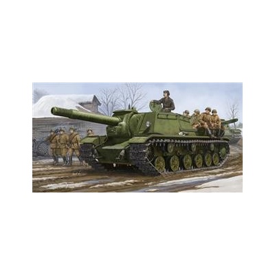Trumpeter slepovací model Soviet SU-152 Self-propelled Heavy Howitzer 1:35
