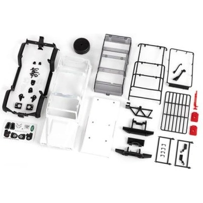 Traxxas каросерия Land Rover Defender небоядисана бяла