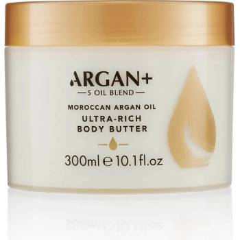 Argan+ krémové telové maslo s arganovým olejom, 300 ml