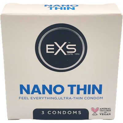 EXS Condoms Nano Thin 3 pcs