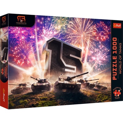 Trefl 15. výročie World of Tanks 1000 dielov