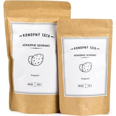 Konopný Táta Konopná semínka loupaná 500 g