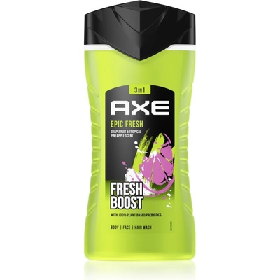 AXE Epic Fresh душ-гел за лице, тяло и коса 250ml