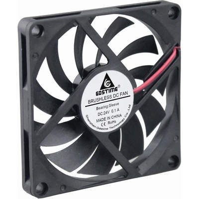 GDSTIME Ventilátor 80x80x10.8mm, 24V DC