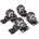 Securitynet CCAS-ZK-4 Wheel set for cabinet