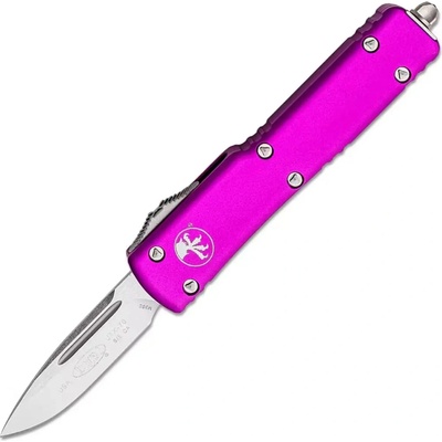 Microtech UTX-70 Stonewashed Drop Point Plain Blade 148-10 VI