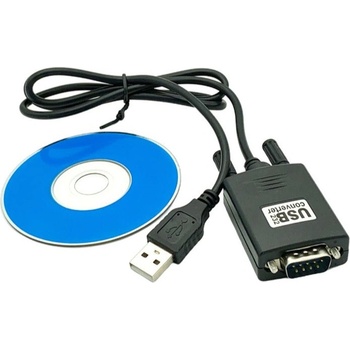 Spacer USB АДАПТЕР SPACER USB 2.0 (T) към Serial DB9M (9-пинов)(RS232)(T) с черен кабел 30см "SPA-USB-RS232 (SPA-USB-RS232)