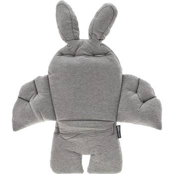 Childhome Възглавничка за стол за хранене Childhome - Rabbit, Jersey Grey (CCRASCJG)