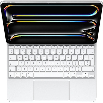 Apple Magic Keyboard for iPad Pro 13_inch (M4) - Bulgarian - White (MWR43BG/A)