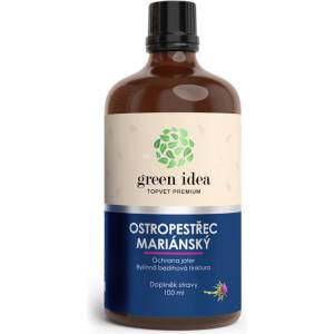 Green idea Здраве за черния дроб - Бял трън, 100 ml тинктура (без алкохол) (611819 (61181) GI)