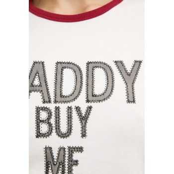 Pinko Памучна тениска Pinko REIMAGINE by Patrick Mcdowell дамска в бяло 105136 A2KW (105136.A2KW)