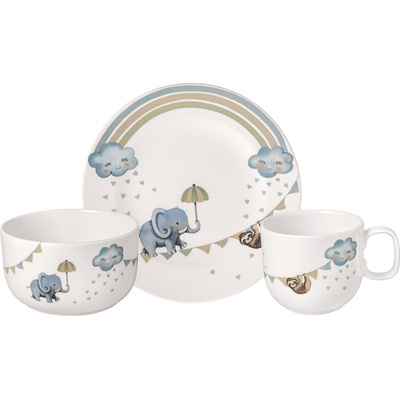 Villeroy & Boch Detská jedálenská súprava Walk like an Elep. 3 ks