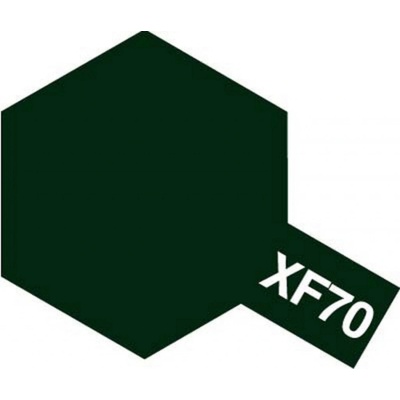 Tamiya Barva akrylová matnáTmavá zelená 2 Dark Green 2IJNMini XF-70