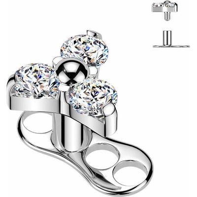 MARRE Kompletní microdermal piercing TITAN MD051