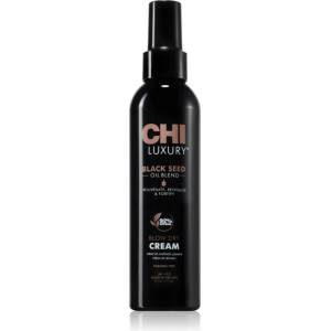 CHI Luxury Black Seed Oil Blow Dry Cream подхранващ и термозащитен крем за изглаждане на косата 177ml