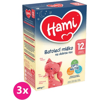 Hami 12+ Na dobrú noc 3 x 600 g