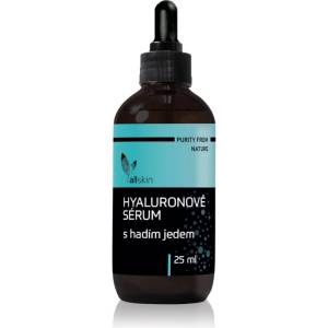 Allnature Allskin Hyaluronic serum with snake venom хиалуронов серум против бръчки 25ml