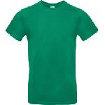 B&C Collection B&c e190 / Мъжка тениска от плътен памук - тъмнозелено xs (01003t52000)