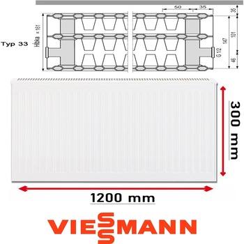 Viessmann 33 300 x 1200 mm