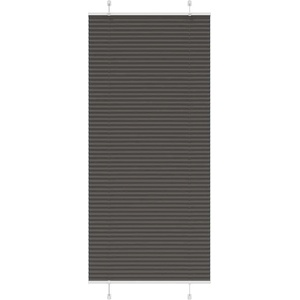 vidaXL Плисирана щора черна 95x200 cm Ширина на плата 94, 4 cm (4015159)