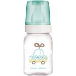 Canpol babies Стъклено шише Canpol - 120 ml, 3 м+, зелено, асортимент (42/202_gre) - ozone