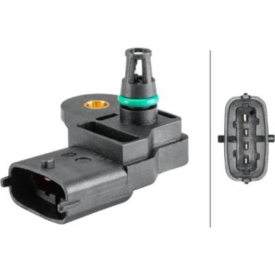 Senzor tlaku sacího potrubí HELLA 6PP 358 152-321