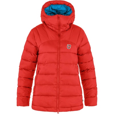 Fjällräven Дамско синтетично яке Fjällräven Women's Expedition Mid Winter Jacket Synthetic jacket - True Red / UN Blue (104-4889-0212)
