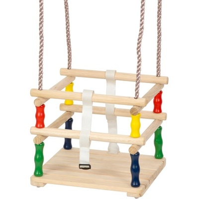Strend Pro houpačka drevená LEQ HANAKO 30 x 30 cm 802177