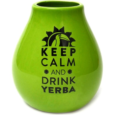 Vital Country Mate Green Keramická kalab zelená 350 ml