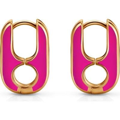 SAVICKI Обеци Prismé: позлатено сребро