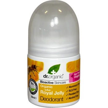 Dr. Organic Естествен дезодорант с пчелно млечице , Dr. Organic Royal Jelly Deodorant , 50ml