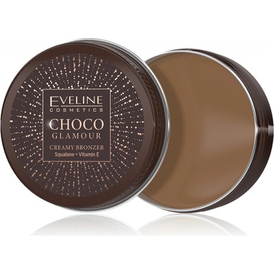 Eveline Cosmetics Choco Glamour bronzer v krémovej farbe 01 20 g