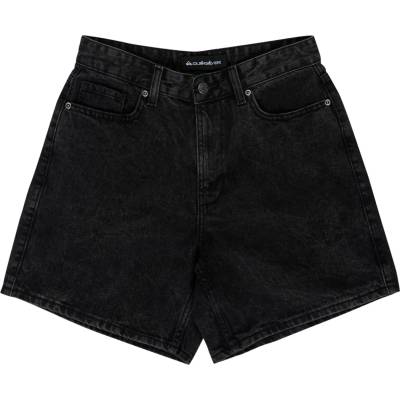 Quiksilver Дамски къси панталони Quiksilver Women's Mom Denim Short Shorts - Black - размер 27 (US) (112-4555-0113)