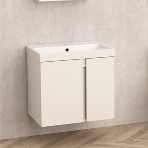 Inter Ceramic Конзолен PVC шкаф ICP 6087 "ЗОРА" Inter Ceramic, с умивалник, 60x41x55см (6087)