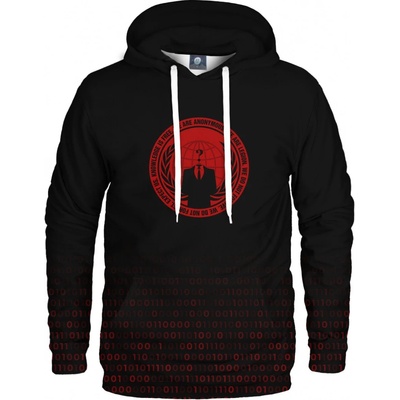 Aloha From Deer Red Anonymous Hoodie H-K AFD991 Black