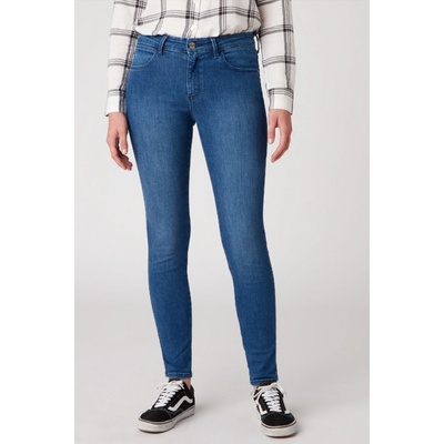 Wrangler dámske rifle skinny W28KWY116 modré