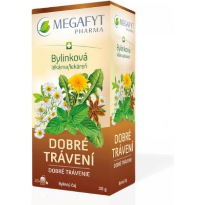 Megafyt Bylinková lékárna Dobré trávení 20 x 1,5 g