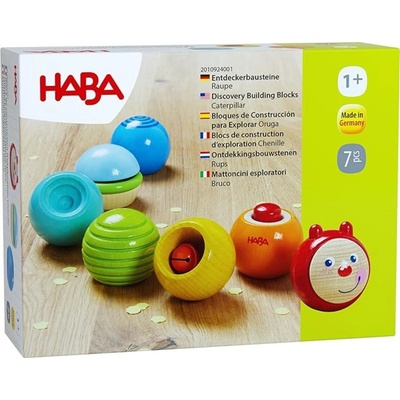 Haba húsenica s hmatovými a zvukovými efektami