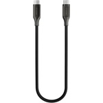 Nomad Здрав кевларен USB-C към USB-C кабел за MacBook и устройства с USB-C порт (30 см) - Nomad Kevlar USB-C to USB-C Charging Cable 240W (черен) (9B4478114L4L)