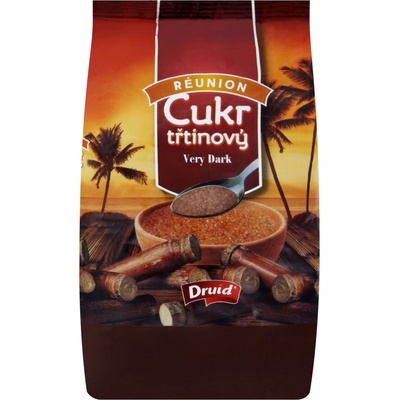 Druid Réunion cukr třtinový very dark 1 kg – Zboží Dáma