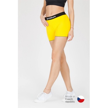 Goldbee Push-up mini šortky žltá