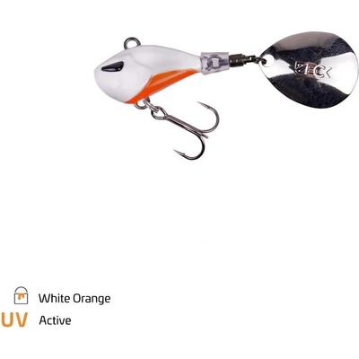 Zeck Tail Spinner Rogue Runner 10g - White Orange