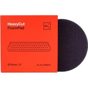 Koch Chemie Heavy Cut Foam Pad 76 x 25 mm - Полиращ диск червен (4274)